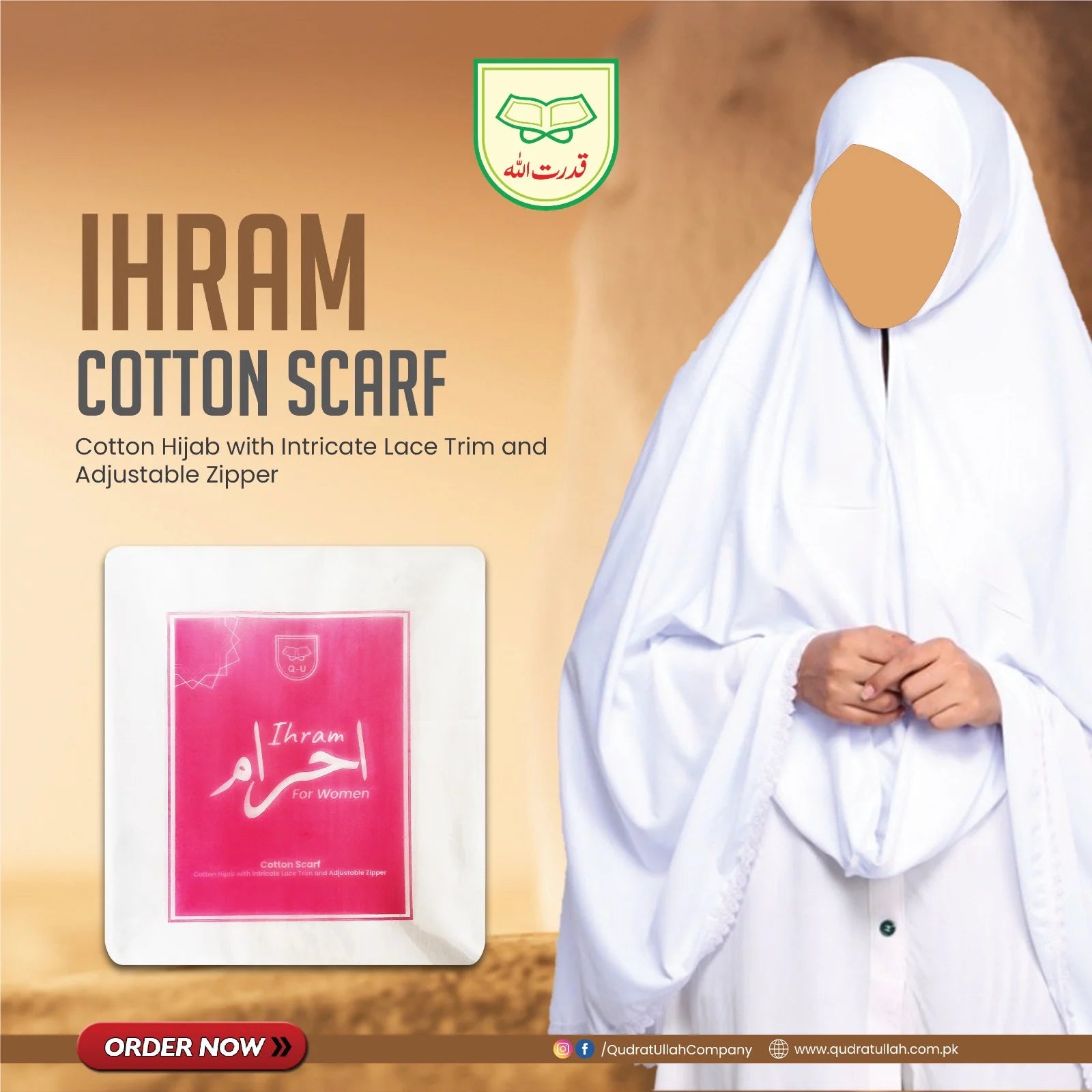 IHRAM COTTON SCARF