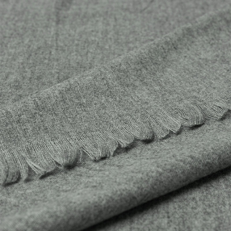 Cashmere Woolen Scarf - Ash