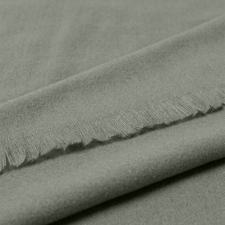 Cashmere Woolen Scarf - Steel Grey