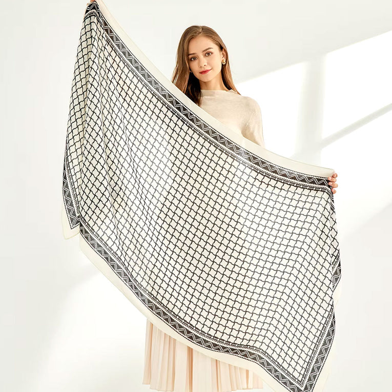 Printed Cashmere Shawl - 05