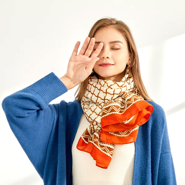 Printed Cashmere Shawl