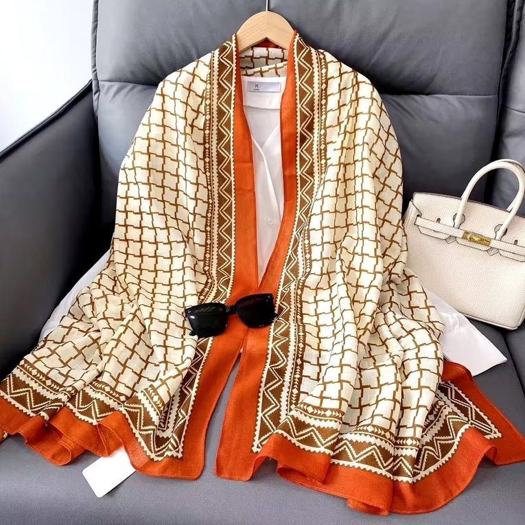 Printed Cashmere Shawl