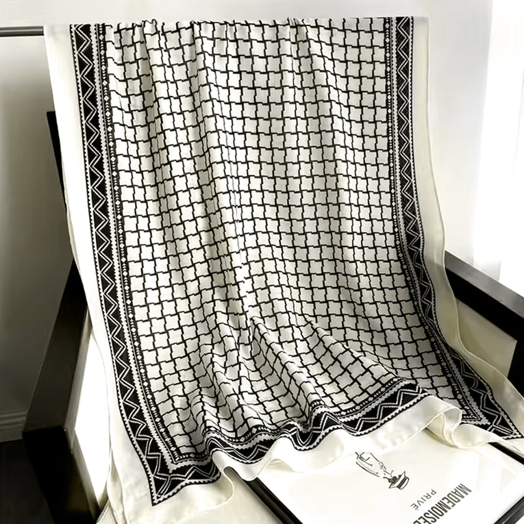 Printed Cashmere Shawl - 05