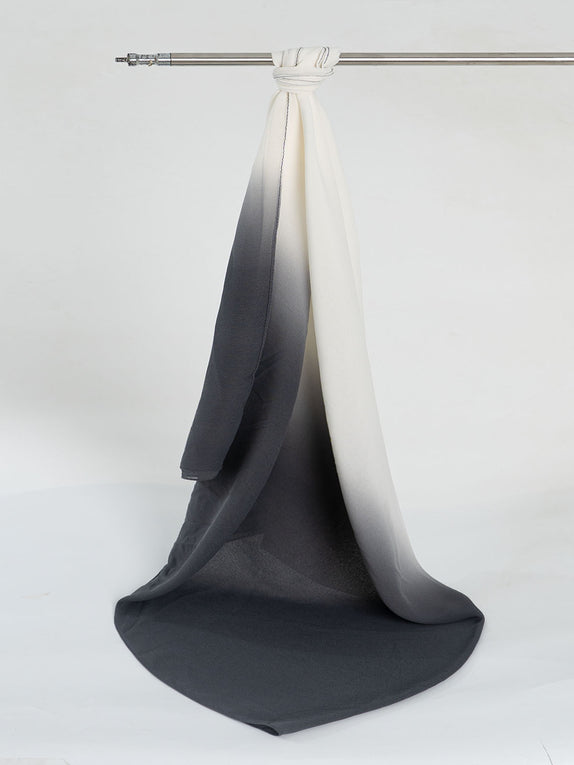 Etherea Dual-Tone Chiffon Scarf - 10