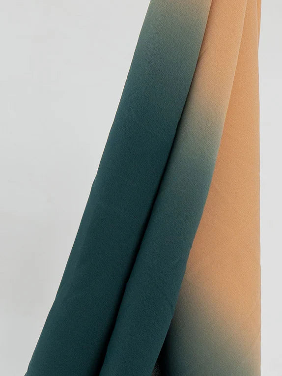 Etherea Dual-Tone Chiffon Scarf - 04