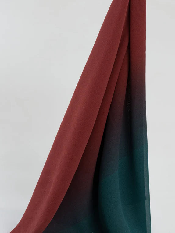 Etherea Dual-Tone Chiffon Scarf - 03