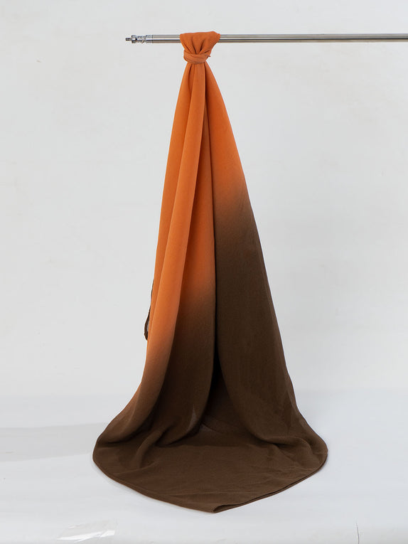 Etherea Dual-Tone Chiffon Scarf - 05