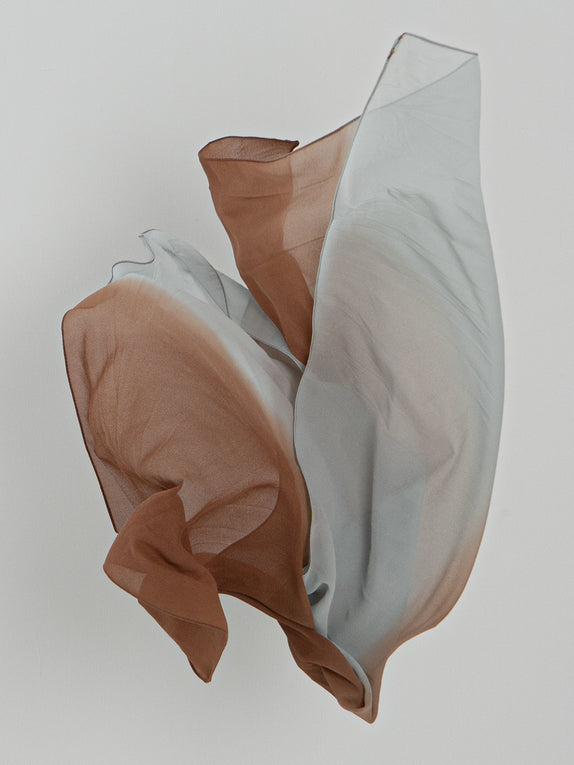 Etherea Dual-Tone Chiffon Scarf - 07