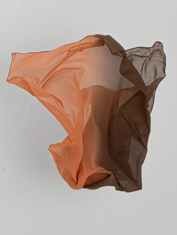 Etherea Dual-Tone Chiffon Scarf - 05