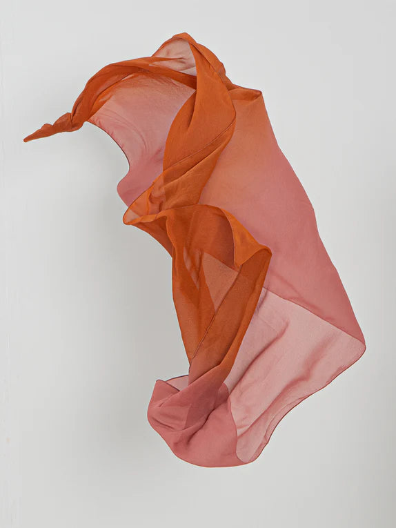 Etherea Dual-Tone Chiffon Scarf - 08