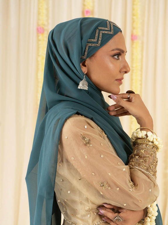 Festive Hijabs - Teal