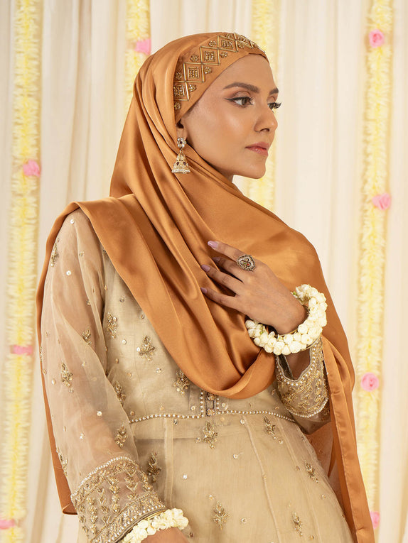 Festive Hijabs - Mustard