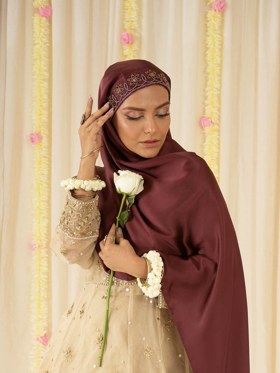 Festive Hijabs - Maroon